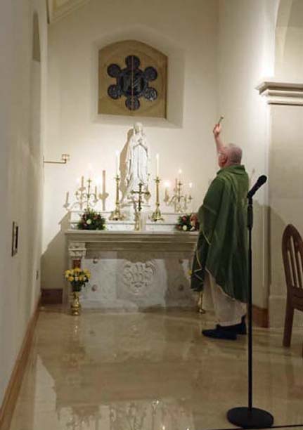 Our Ladys Altar Lavey Chapel Derry Ireland Fr Graham PP