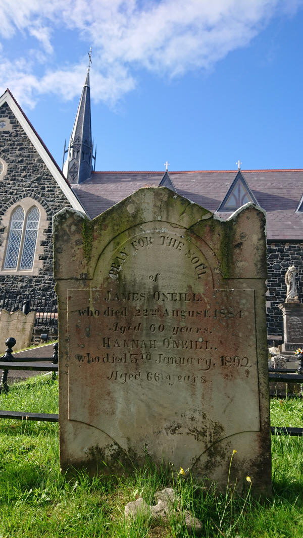 O'Neill Grave The New Graveyard Lavey Parish Co Derry Ireland