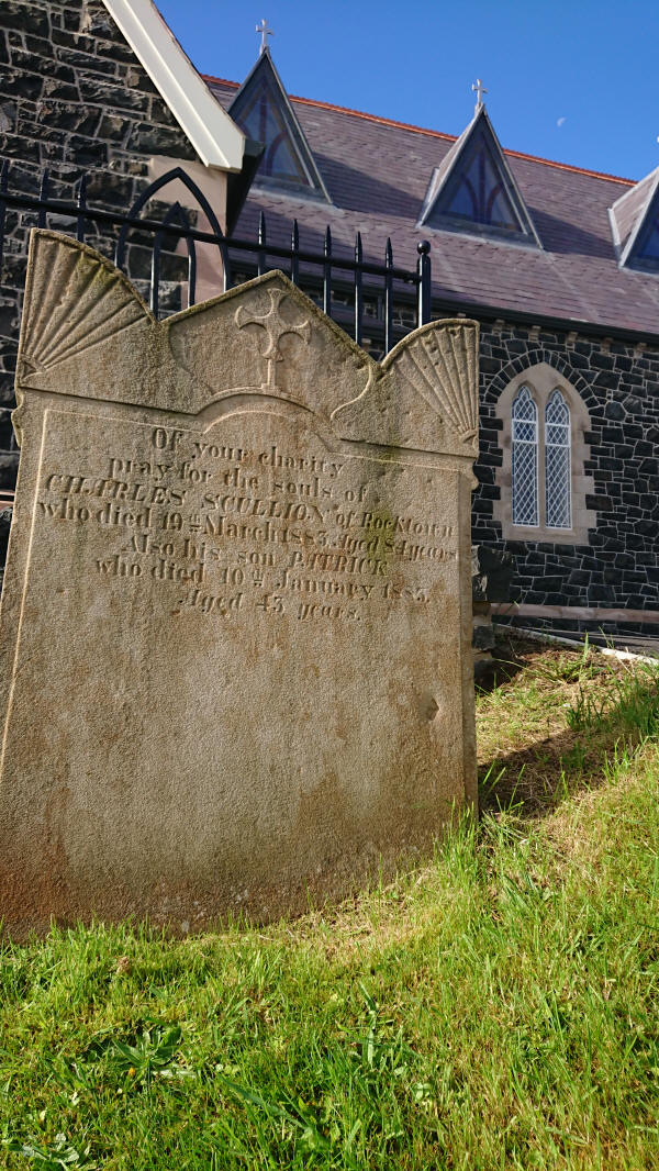 Scullion Grave The New Graveyard Lavey Parish Co Derry Ireland