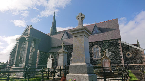 Mulholland McKeefry Grave The New Graveyard Lavey Parish Co Derry Ireland