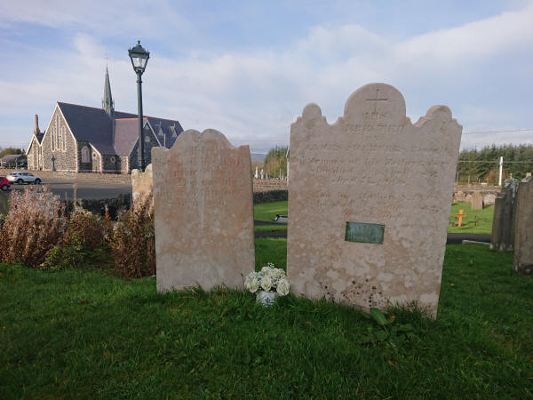 Shivers W Plot - The Old Graveyard Lavey Parish Co Derry Ireland