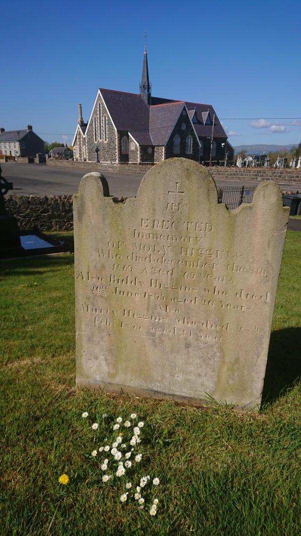 Higgins Moly old graveyard Lavey Derry Ireland