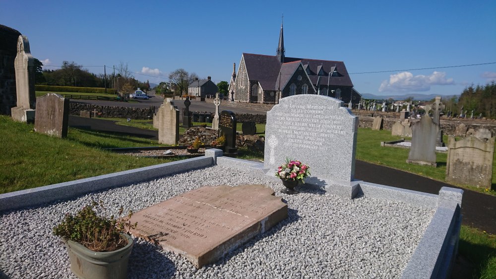 Convery Plot Old Graveyard lavey Derry Ireland