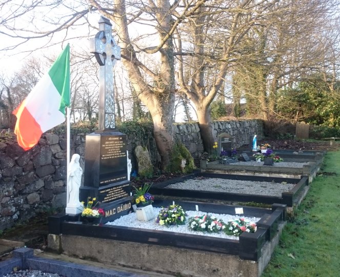 Davey J Grave - The Old Graveyard Lavey Parish Co Derry Ireland