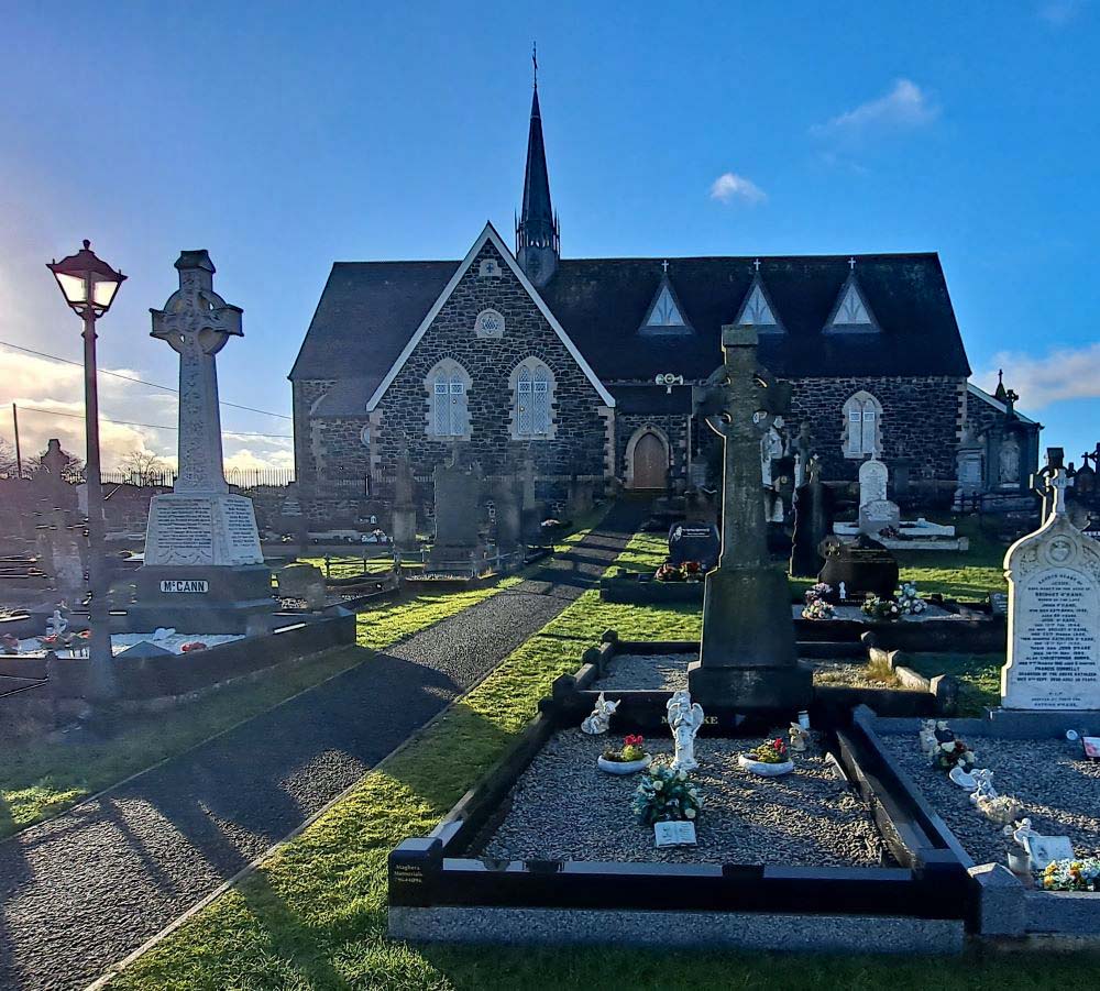 McPeake Plot - The New Graveyard Lavey Parish Co Derry Ireland