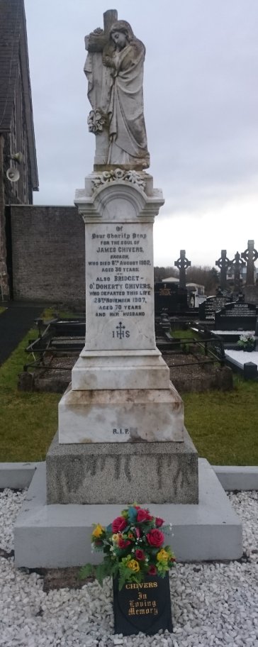 Chivers  Plot - The New Graveyard Lavey Parish Co Derry Ireland