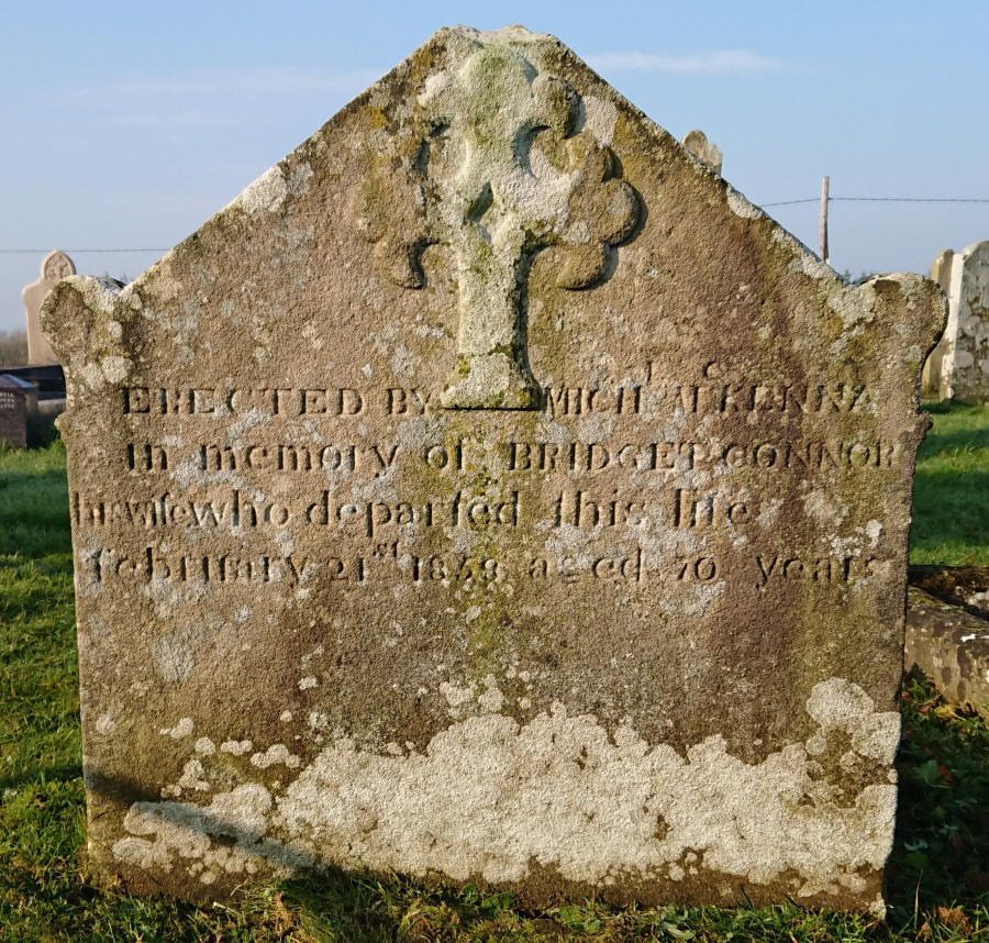 Connor B Grave - The Old Graveyard Lavey Parish Co Derry Ireland