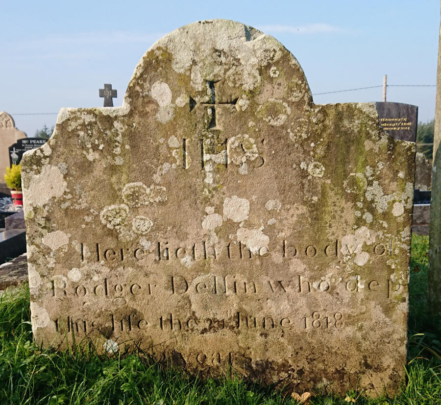 Dellin R Grave - The Old Graveyard Lavey Parish Co Derry Ireland