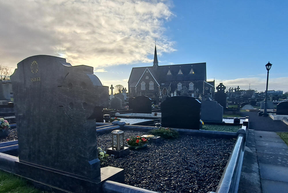 Duffy C Grave - The New Graveyard Lavey parish Co Derry Ireland