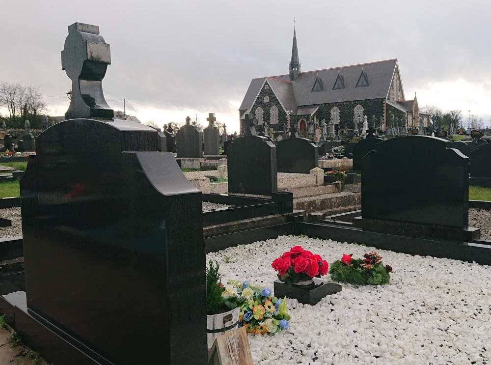 Halferty J Plot - The New Graveyard Lavey Parish Co Derry Ireland