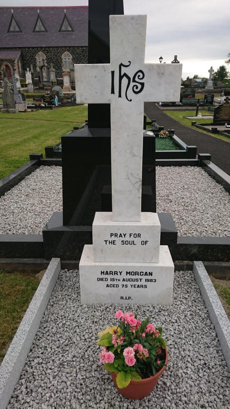 Morgan Harry Grave - The New Graveyard Lavey Parish Co Derry Ireland