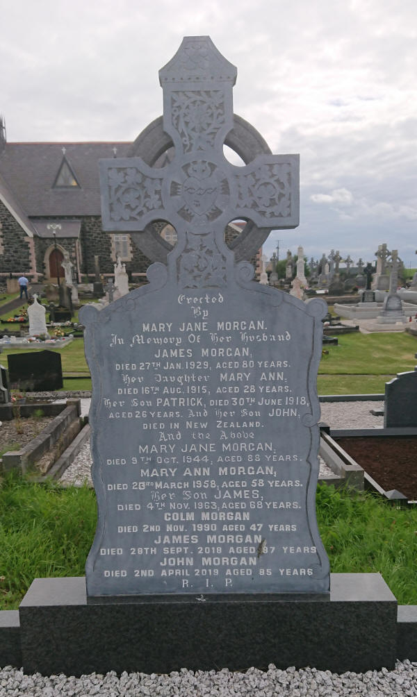 Morgan  Plot - The New Graveyard Lavey Parish Co Dery Ireland