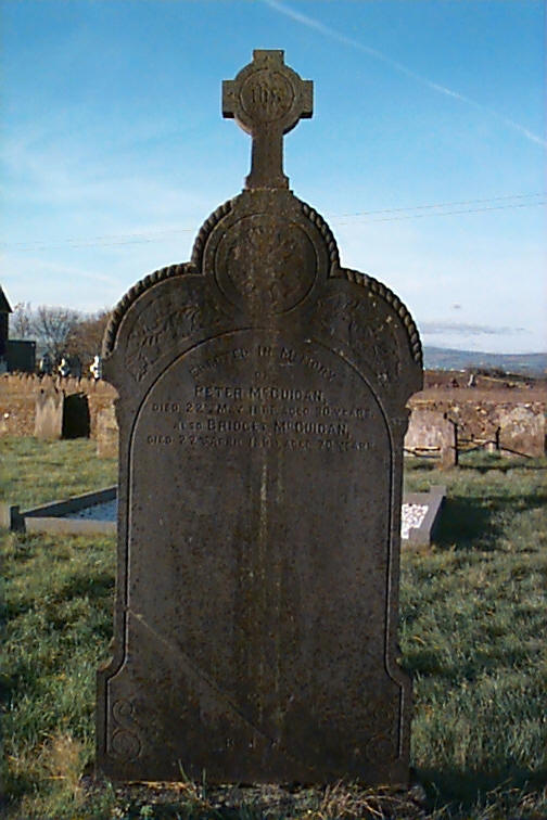 McGuigan B Plot - The Old Graveyard Lavey Parish Co Derry Ireland