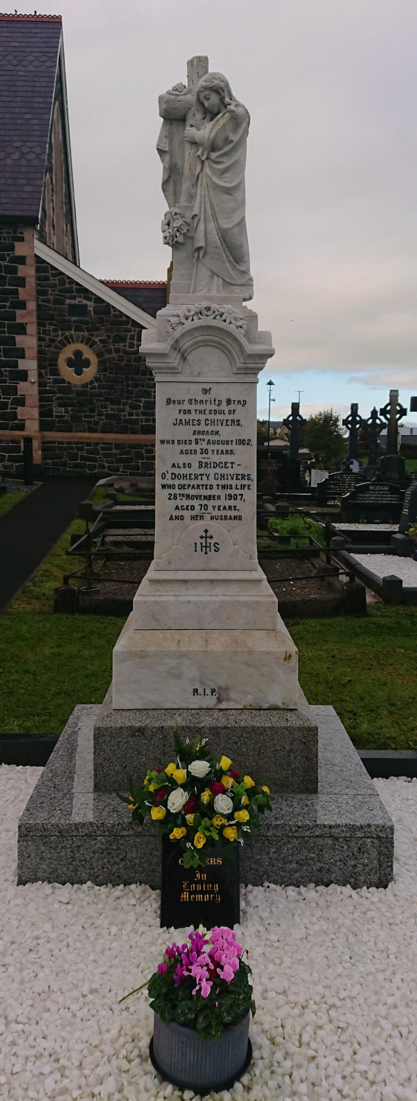 Chivers  Plot - The New Graveyard Lavey Parish Co Derry Ireland