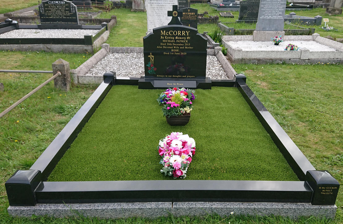 McCorry Grave - Lavey Parish Co Derry Ireland