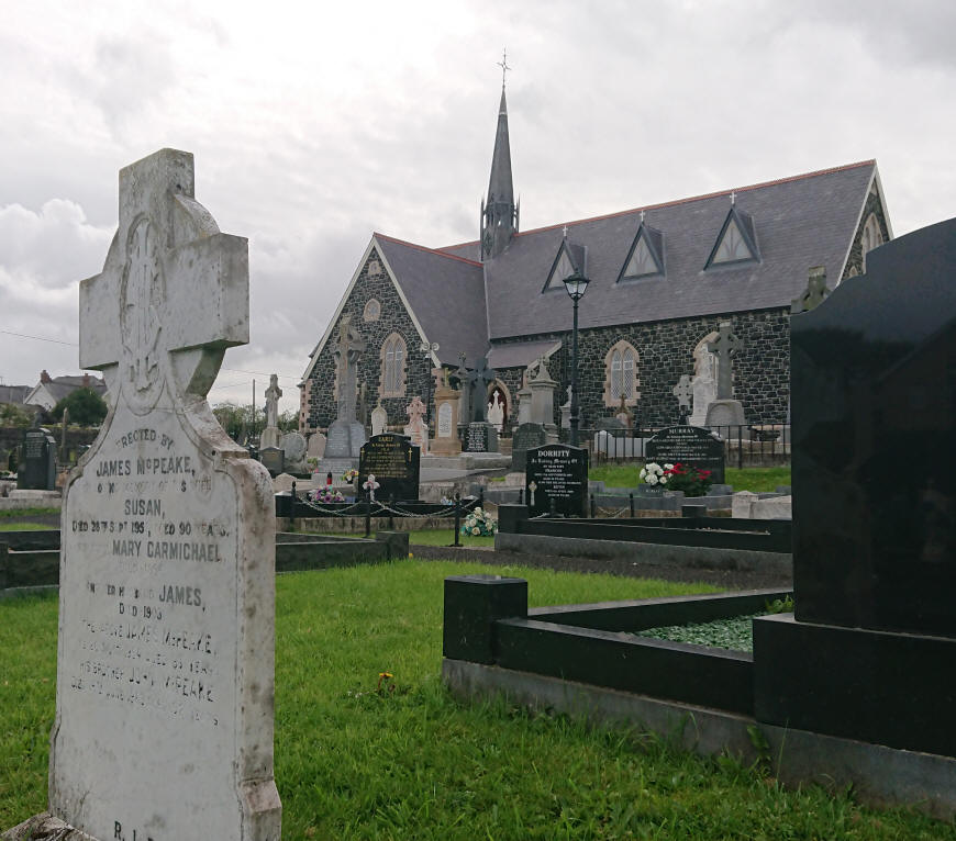 McPeake S Plot The New Graveyard Lavey Parish Co Derry Ireland