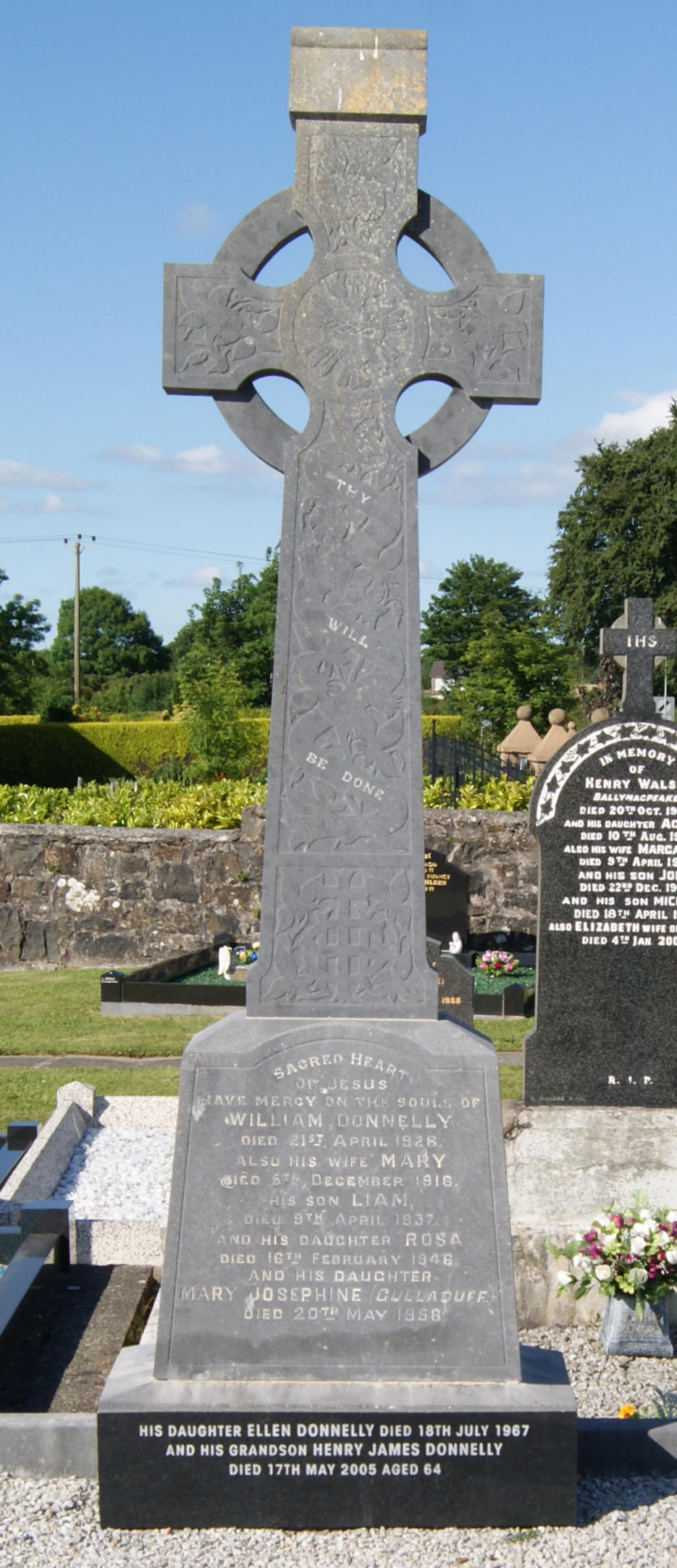 Donnelly Plot The New Graveyard Lavey Parish Co Derry Ireland
