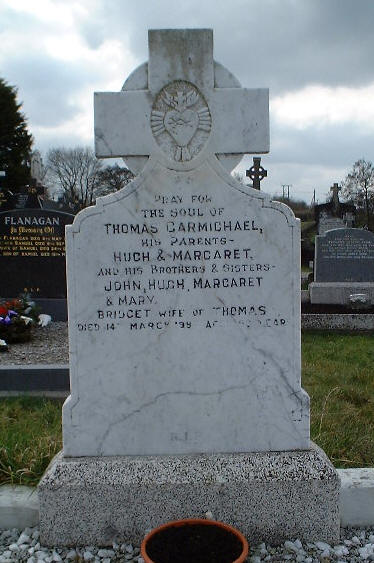 Carmichael B Plot - The New Graveyard Lavey Parish Co Derry Ireland