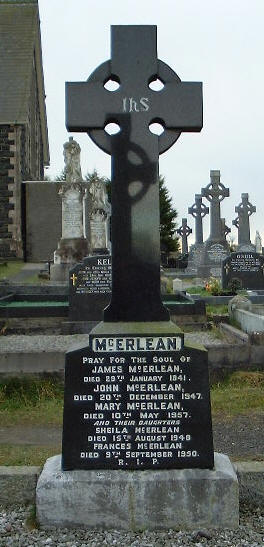 McErlean M Plot - The New Graveyard Lavey Parish Co Derry Ireland