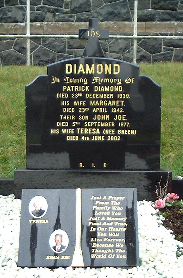 Diamond T Plot - The New Graveyard Lavey Parish Co Derry Ireland
