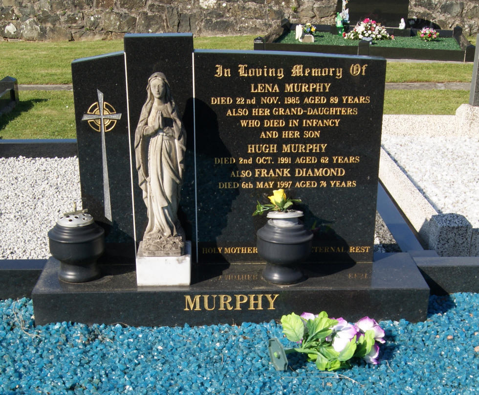 Murphy Diamond Grave - The New Graveyard Lavey Parish Co Derry Ireland