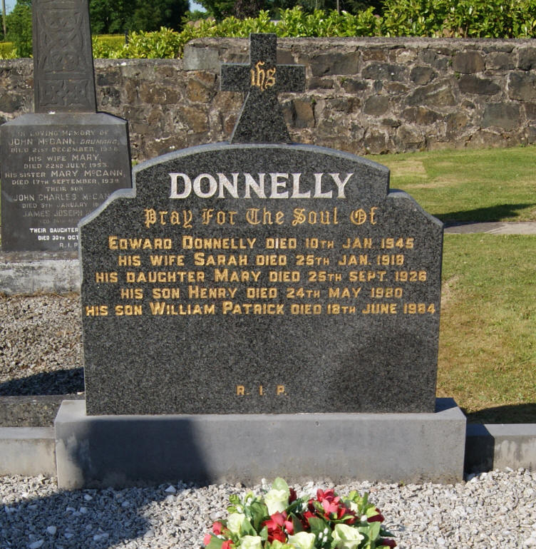 Donnelly WP Plot - The New Graveyard Lavey Parish Co Derry Ireland