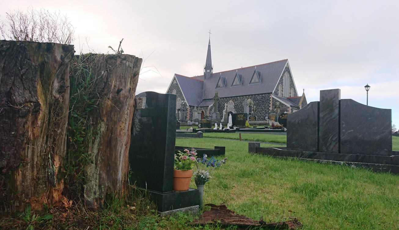 Lennox A Boyle Grave New Graveyard - Lavey Parish Co Derry Ireland