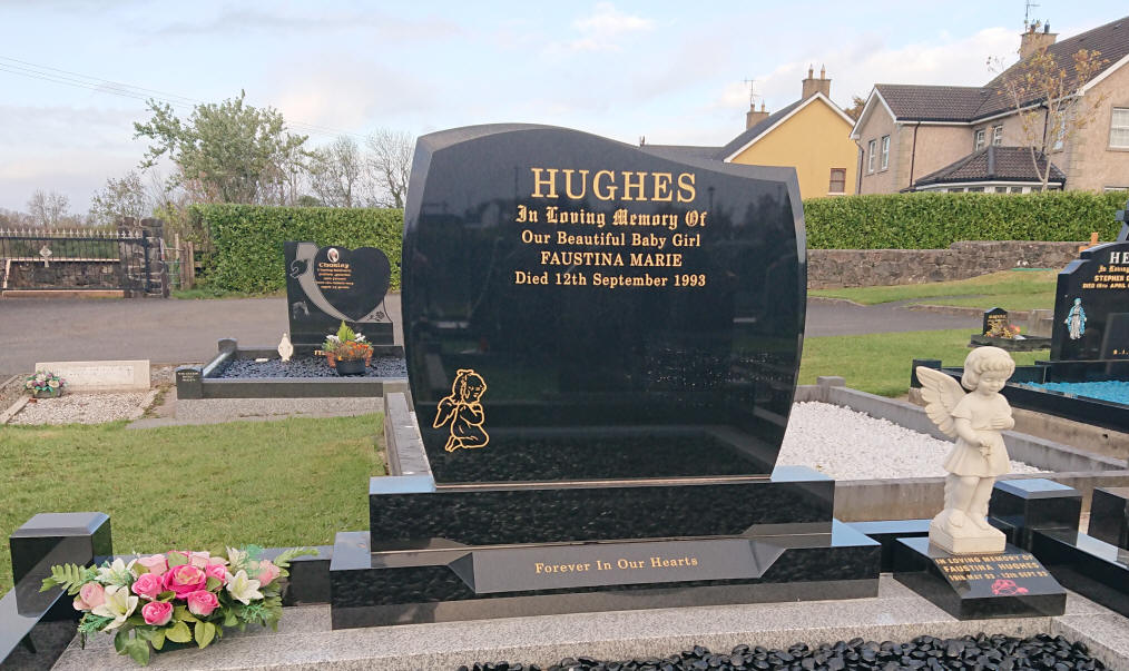 Hughes F Plot - The New Graveyard Lavey Parish Co Derry Ireland