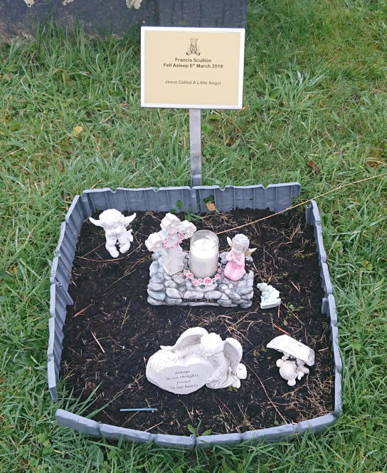 Scullion F Baby Plot - The New Graveyard Lavey Parish Co Derry Ireland