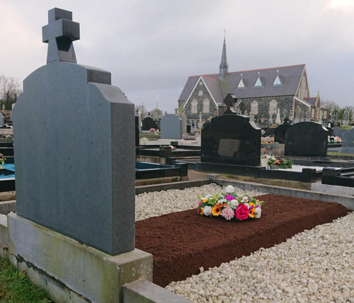 Kelly V grave - The New Graveyard Lavey Parish Co Derry Ireland