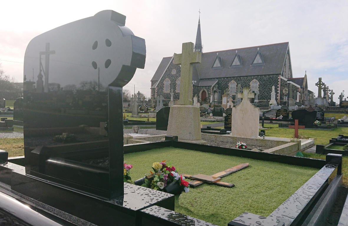 McCloy M Grave - THe New Graveyard Lavey Parish Co Derry Ireland