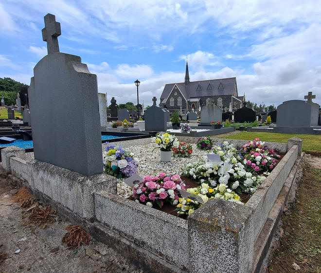 Dillon J Plot - The New Graveyard Lavey Parish Co Derry Ireland