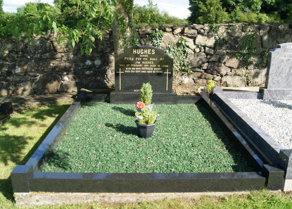 Hughes P Plot - The Old Graveyard Lavey Parish Co Derry Ireland