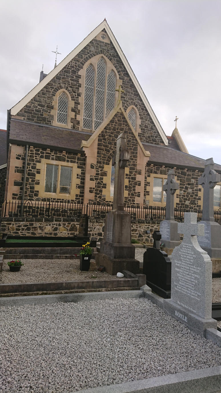 Boyle Donnelly Plot - The New Graveyard  Lavey Parish Co Derry Ireland