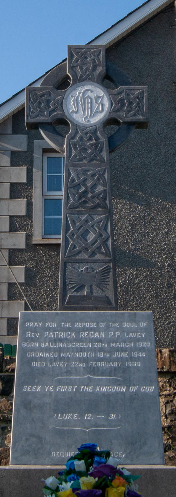 Rev Patrick Regan Grave Lavey Parish Co Derry Ireland