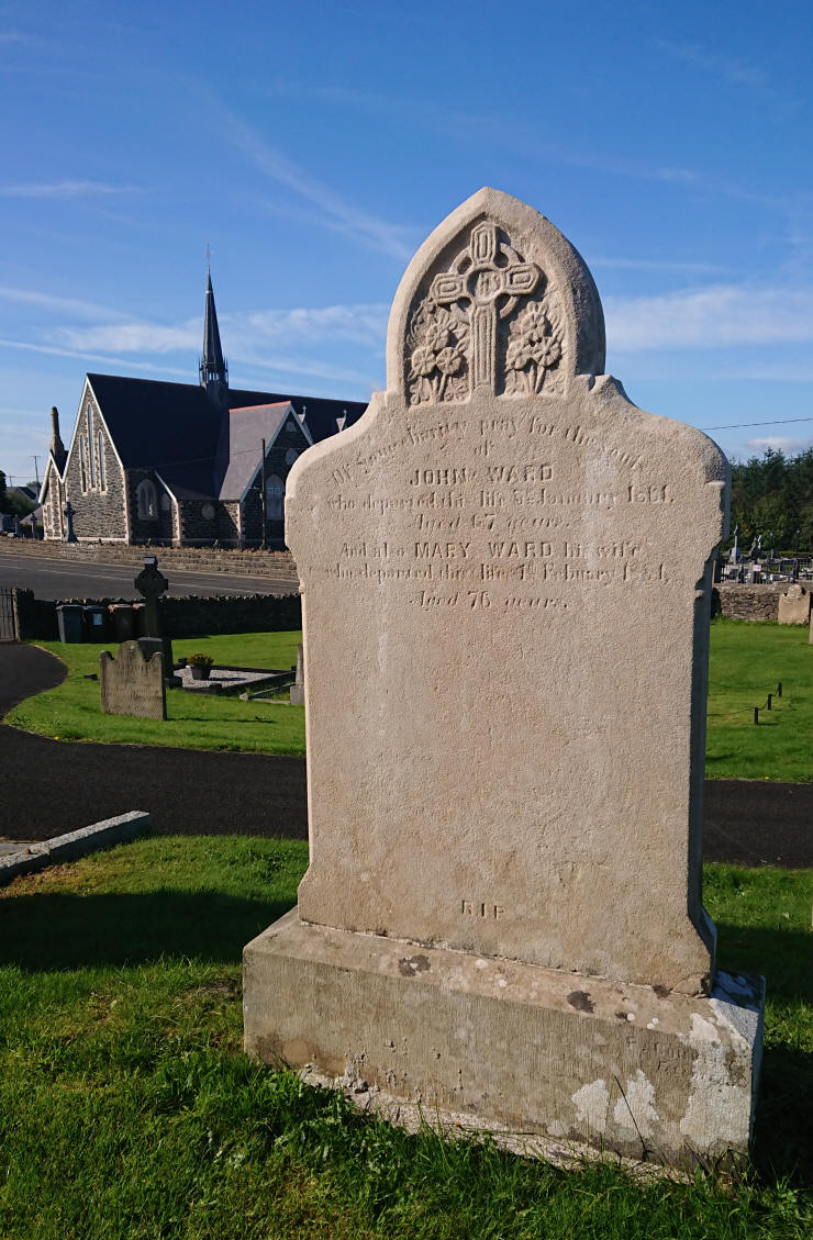 Ward M Plot - The Old Graveyard Lavey Parish Co Derry Ireland