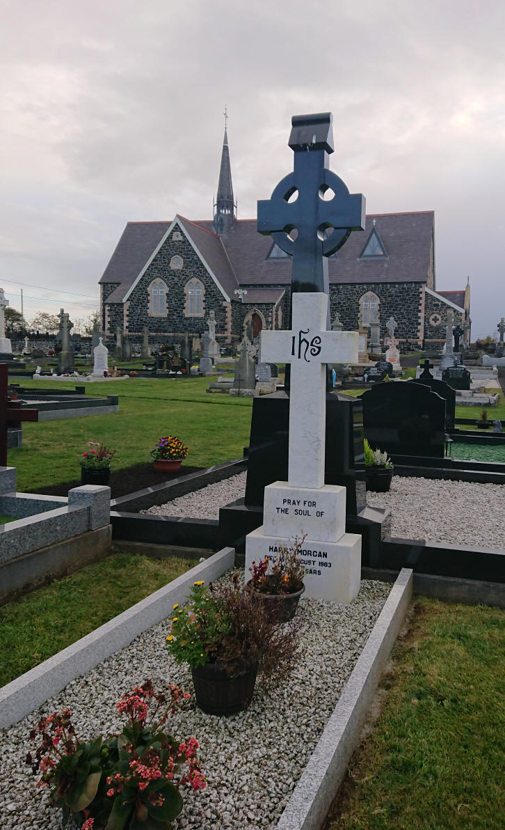 Morgan Harry Grave - The New Graveyard Lavey Parish Co Derry Ireland