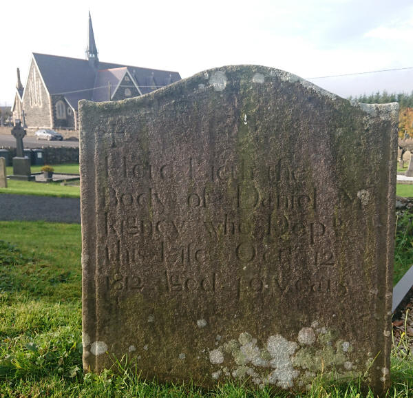 McKigney D Grave - The Old Graveyard Lavey Parish Co Derry Ireland