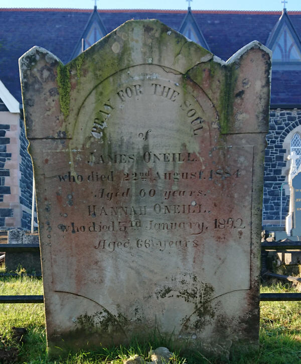 O'Neill Grave New Graveyard Lavey Parish Co Derry Ireland