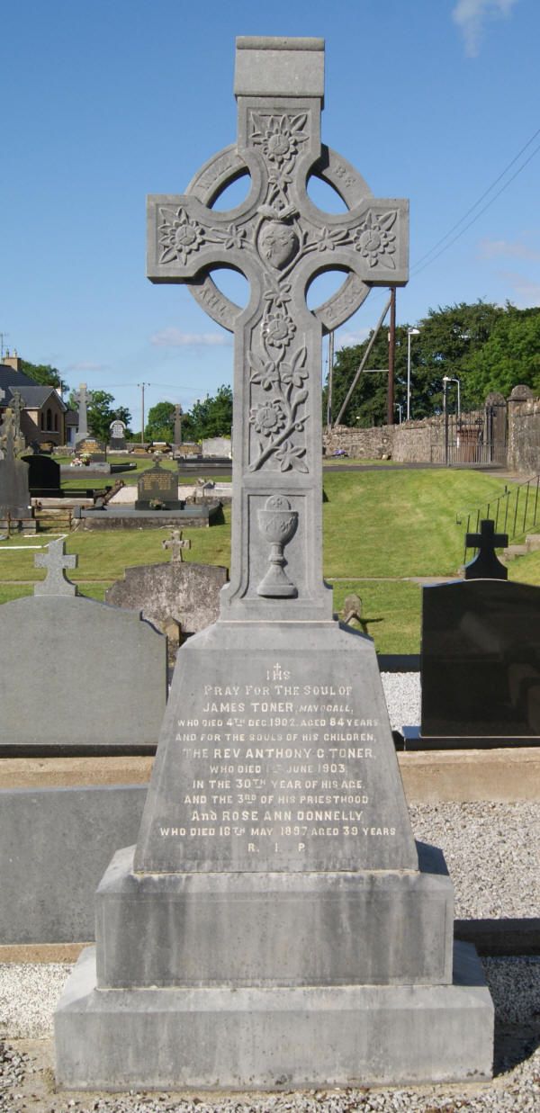 Toner Rev Donnelly Plot Priest - The Old Graveyard Lavey Parish Co Derry Ireland