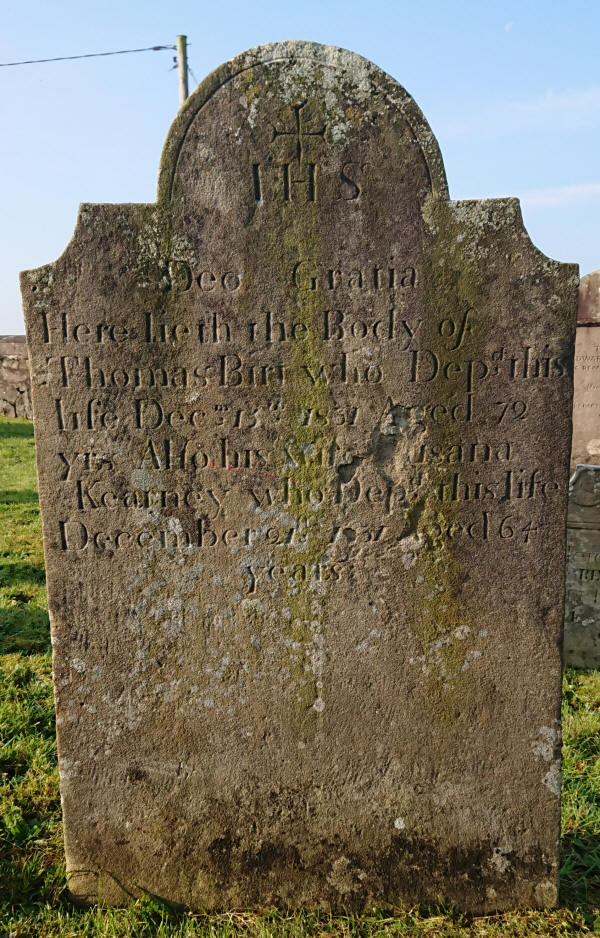 Birt S Plot -The Old Graveyard  Lavey Parish Co Derry Ireland