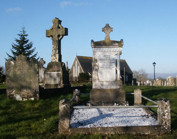 Mulholland McErlean Grave - THe Old Graveyard Lavey Parish Co Derry Ireland