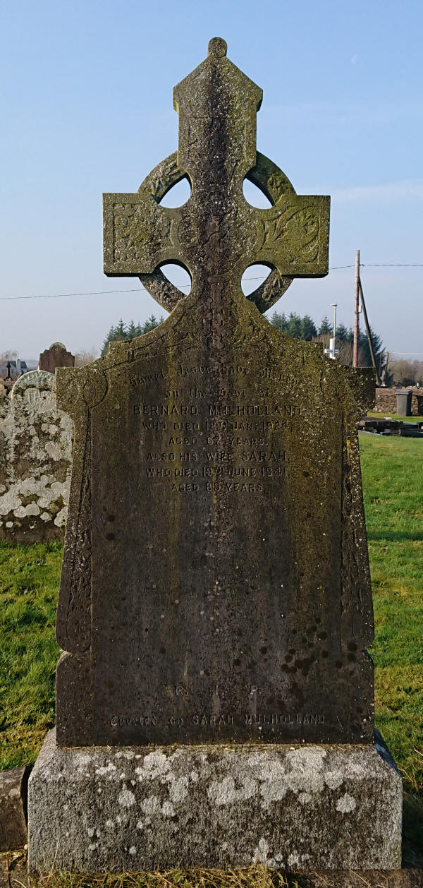 Mulholland S Plot - The Old Graveyard Lavey Parish Co Derry Ireland