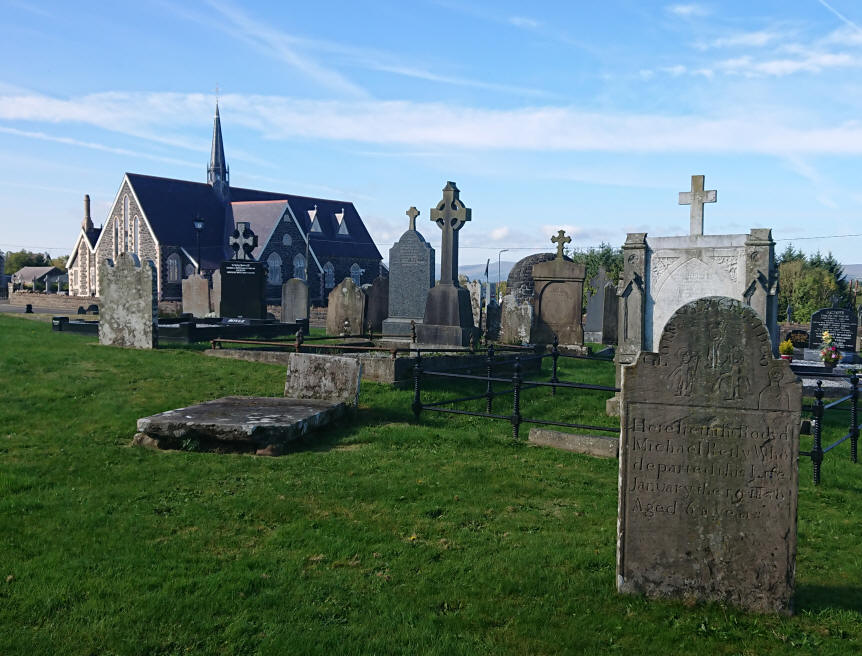 Reily M Plot - The Old Graveyard Lavey Parish Co Derry Ireland