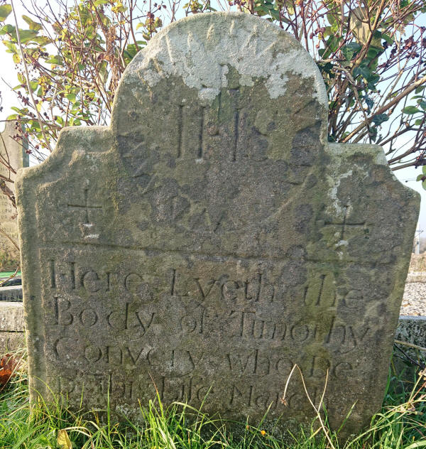 Convery T Grave - The Old Graveyard Lavey Parish Co Derry Ireland
