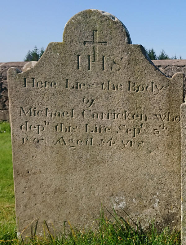 Carricken M Grave The Old Graveyard Lavey Parish Co Derry Ireland