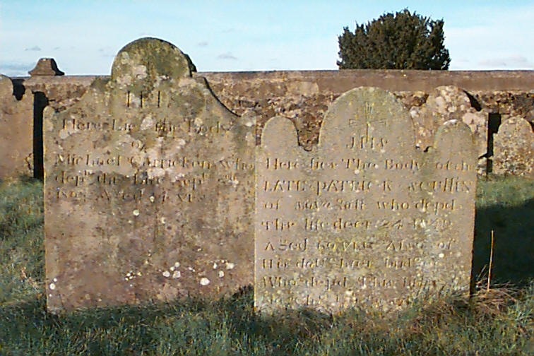 Scullin B Plot THe Old Graveyard Lavey Parish Co Derry
