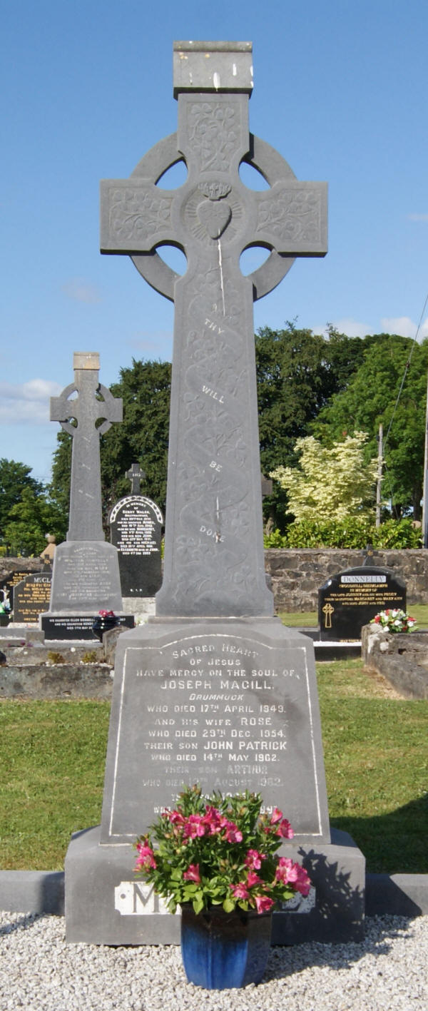 Magill A Grave - The New Graveyard Lavey Parish Co Derry Ireland