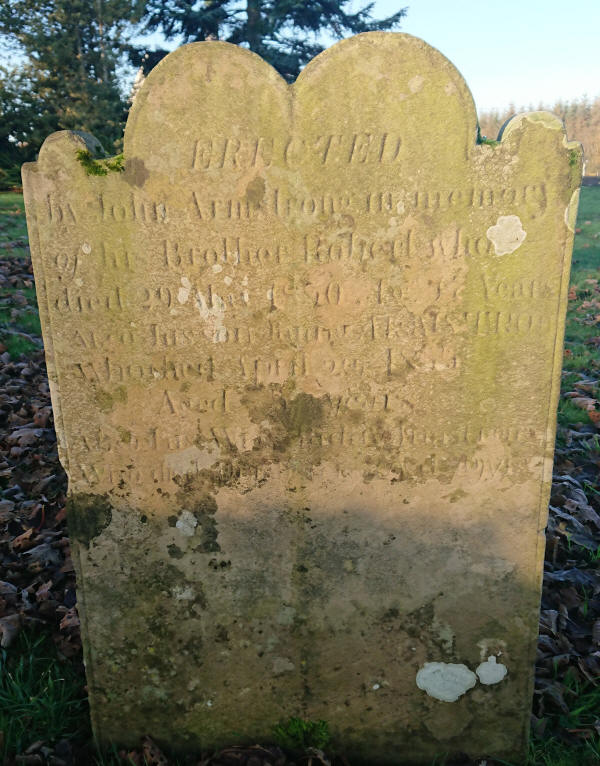 Armstrong B Plot - The Old Graveyard Lavey Parish Co Derry Ireland