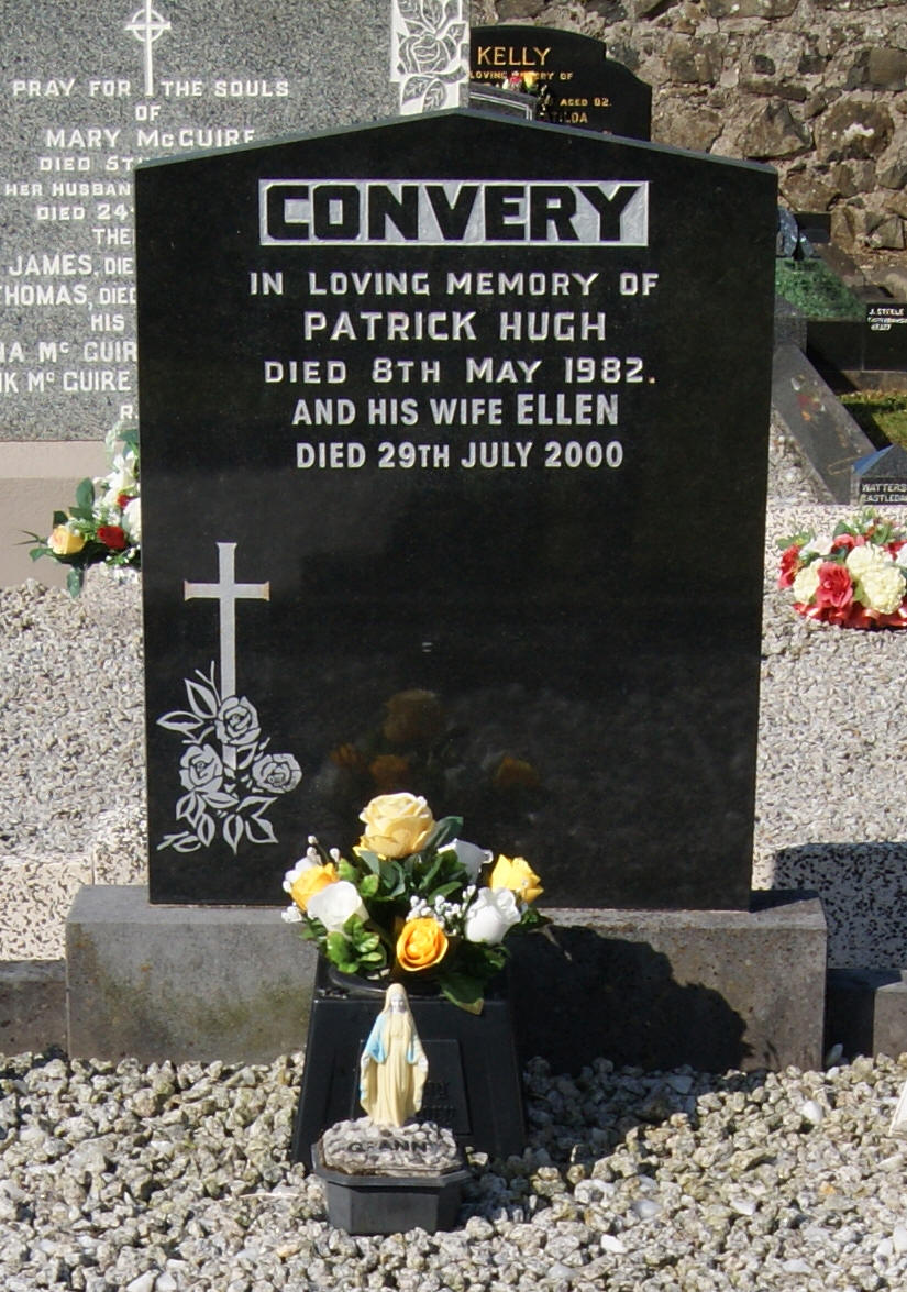 Convery Harvey Plot - The New Graveyard Lavey Parish Co Derry Ireland